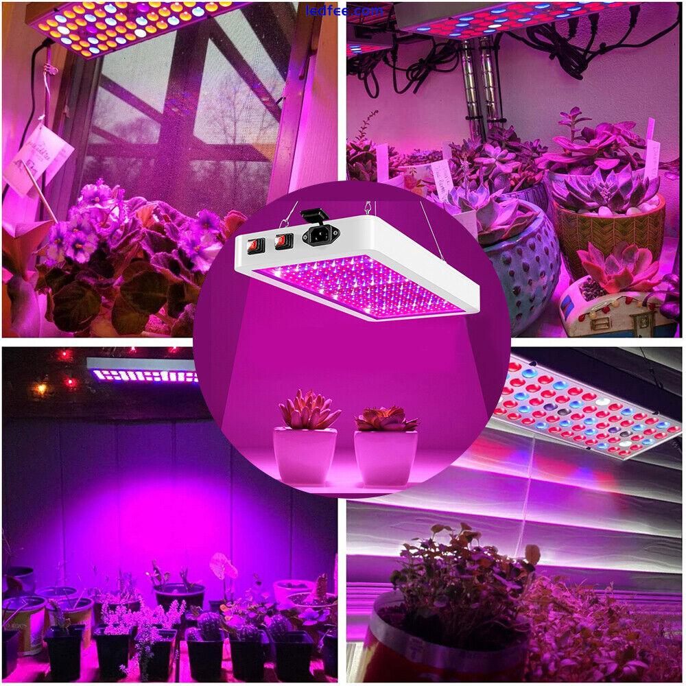 LED Grow Light Full Spectrum Hydroponic Indoor Flower Vegetable Plant Panel Lamp 1 