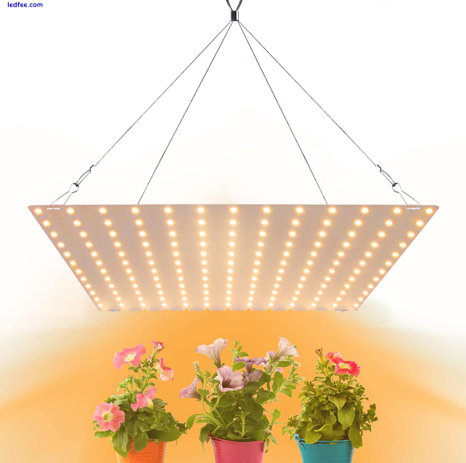 LED Grow Light Panel Full Spectrum For Indoor Plant Veg Bloom Sunlike Lamp 0 