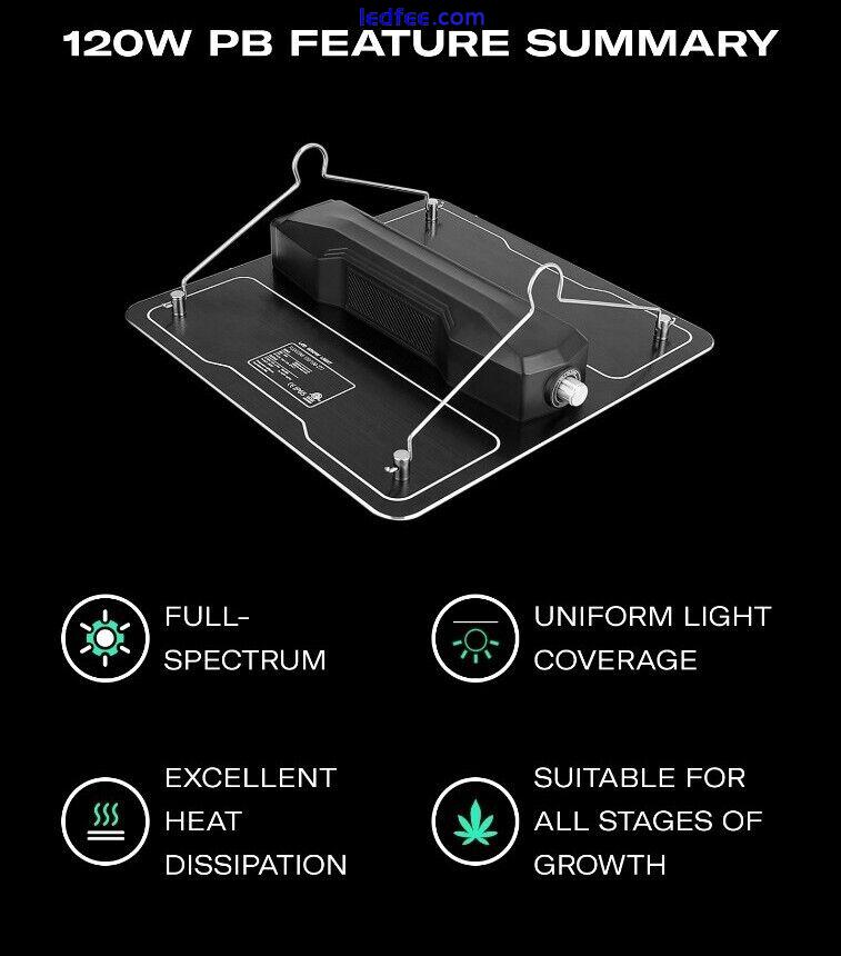 Flexstar 120W Dimmable LED Grow Light 3 