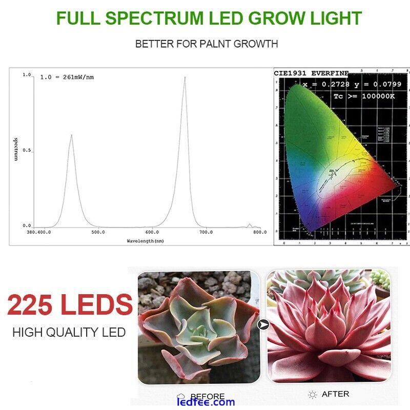 2pcs 1000W Full Spectrum LED Grow Lamps - Indoor Plant Growing Light 3 