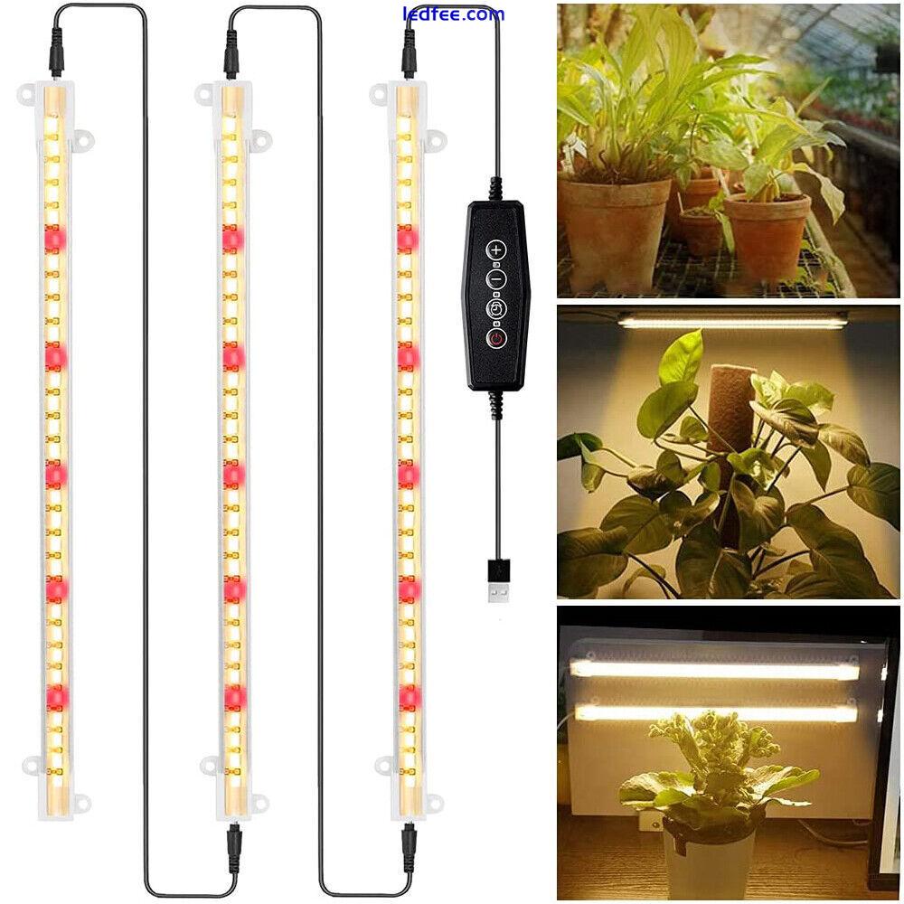LED Grow Light Strips Full Spectrum Dimmable for Indoor Plant Veg Growing Lamp 2 