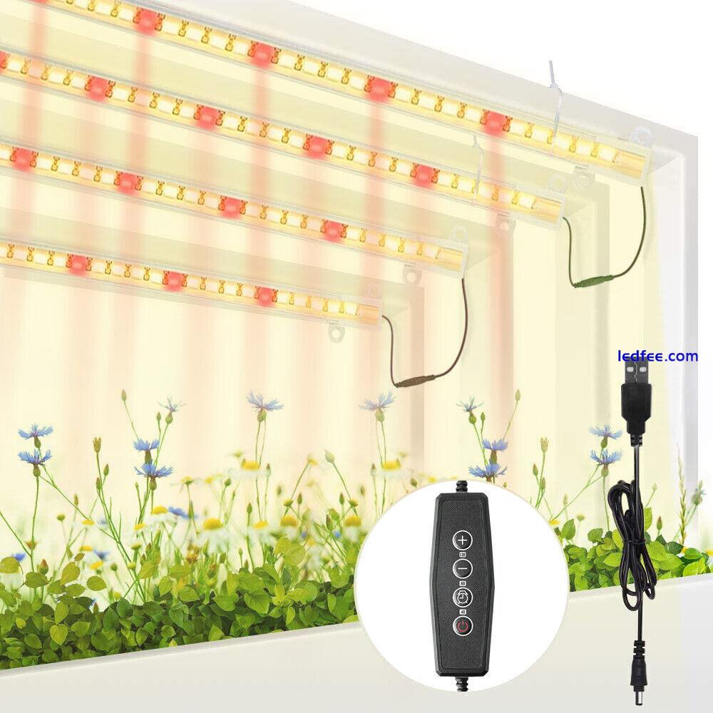 LED Grow Light Strips Full Spectrum Dimmable for Indoor Plant Veg Growing Lamp 0 