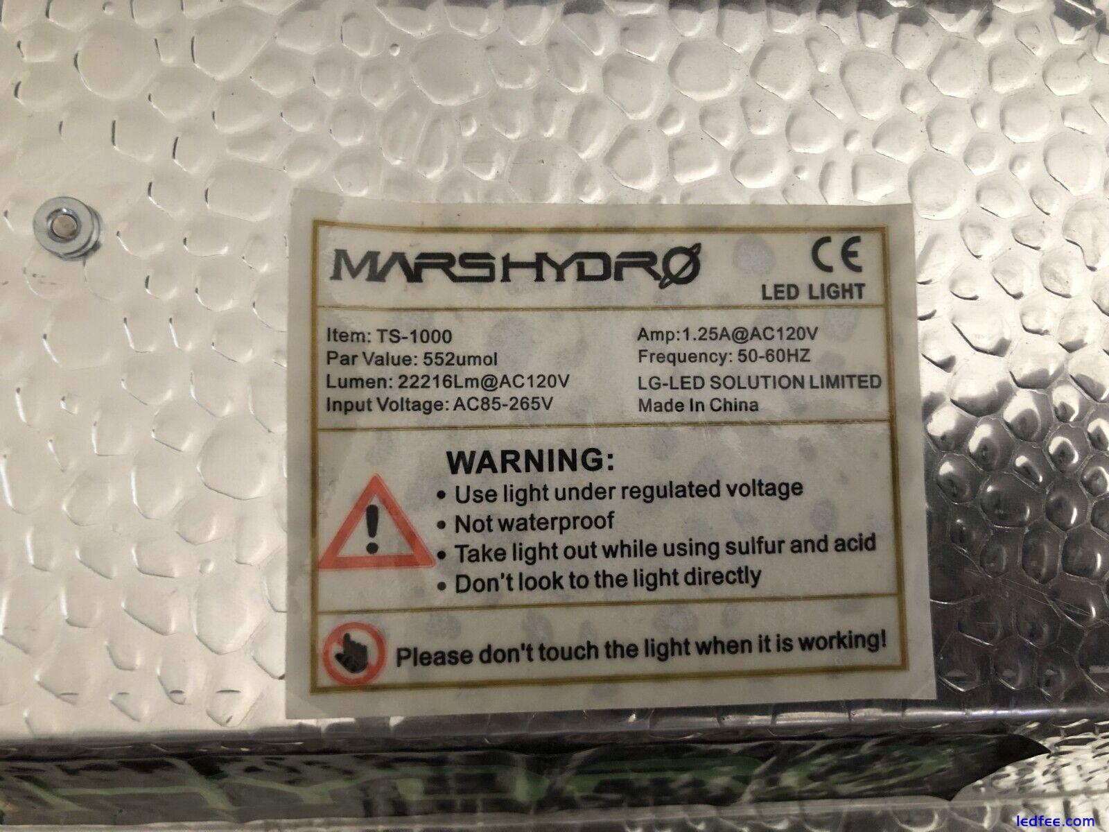 mars hydro ts1000 led grow light  1 