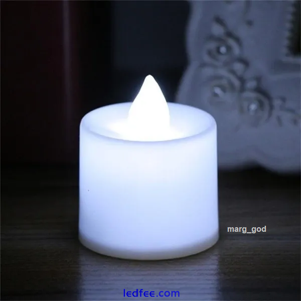 Led Tea Lights Candles LED FLAMELESS Battery Operated UK SELLER✔FAST SHIPPING✔ 0 