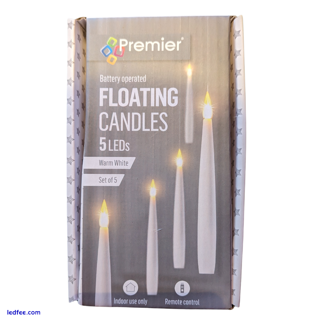 Harry Potter Floating Christmas Candles LED Battery 2 