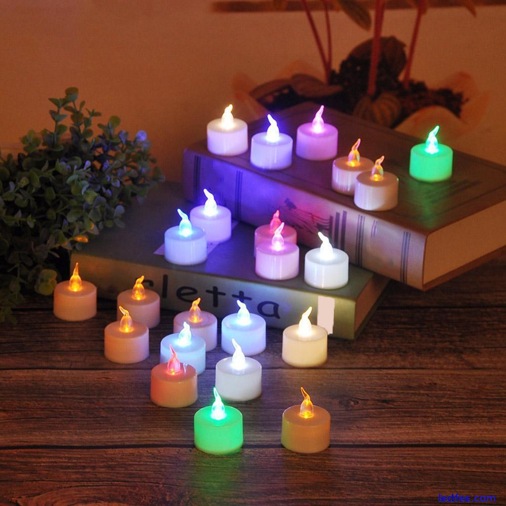 LED Candles Battery Operated Candles Batteries Lights Candles Flickering Bright& 4 
