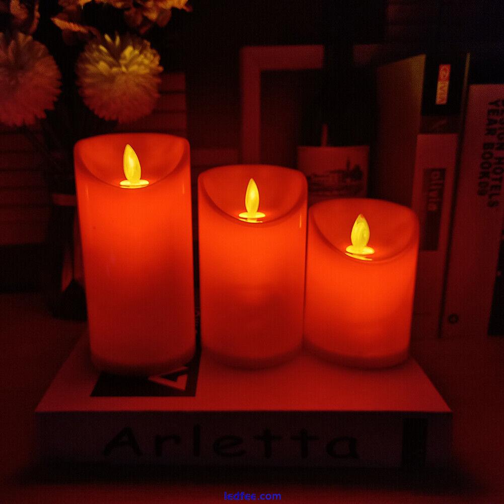 Flameless Decorative Candle Lights Bright Flickering Bulb LED Candles Home Decor 1 