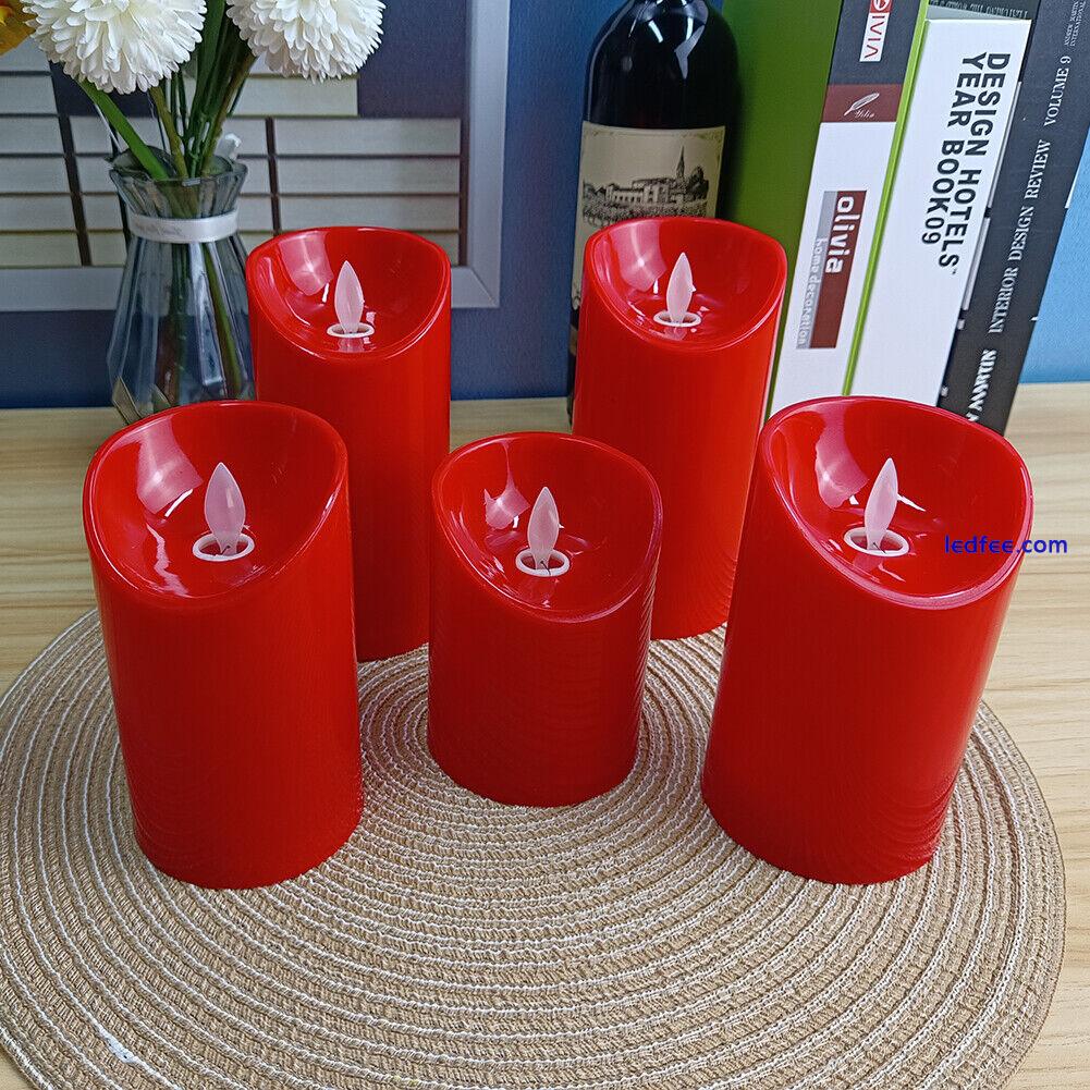 Flameless Decorative Candle Lights Bright Flickering Bulb LED Candles Home Decor 3 