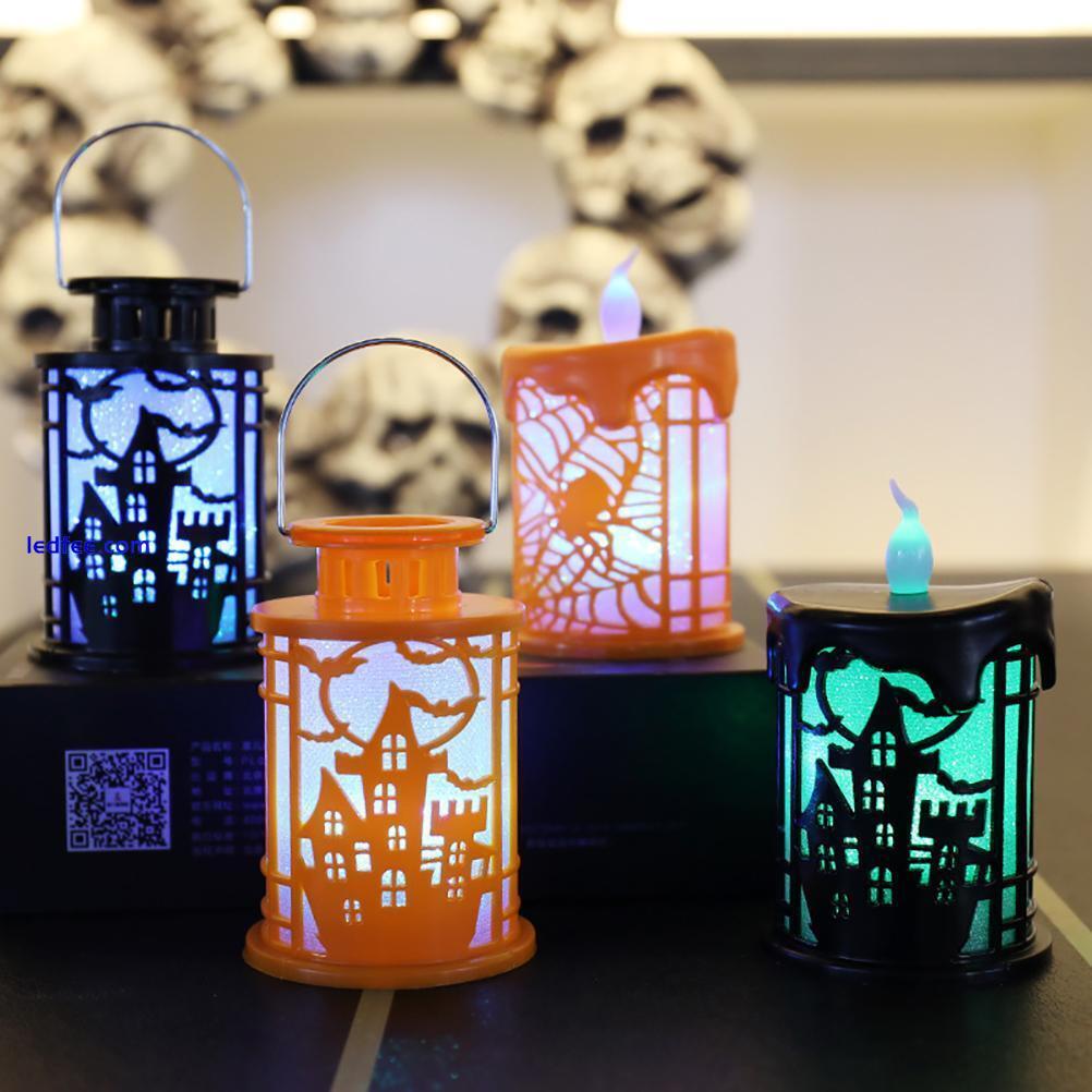 2Pcs LED Flameless Candles Battery Operated Candles For Home Halloween Decora CM 2 