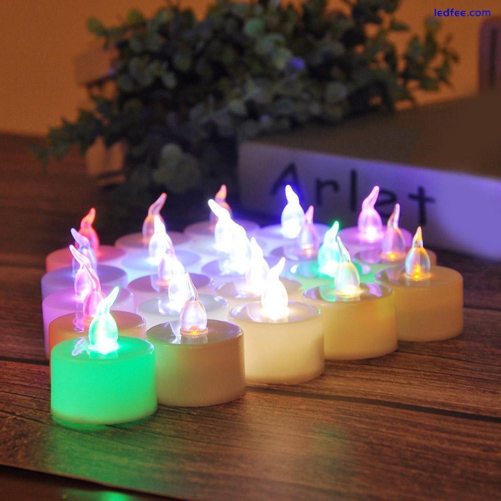 LED Flameless Tea Light Tealight Candle Wedding Decoration Included' A3Y1 5 