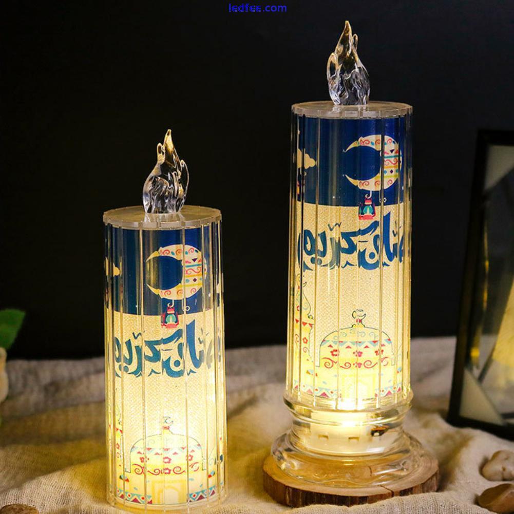 Flameless LED Candles Battery Operated Candles Middle East Festival Decoratio ,△ 5 