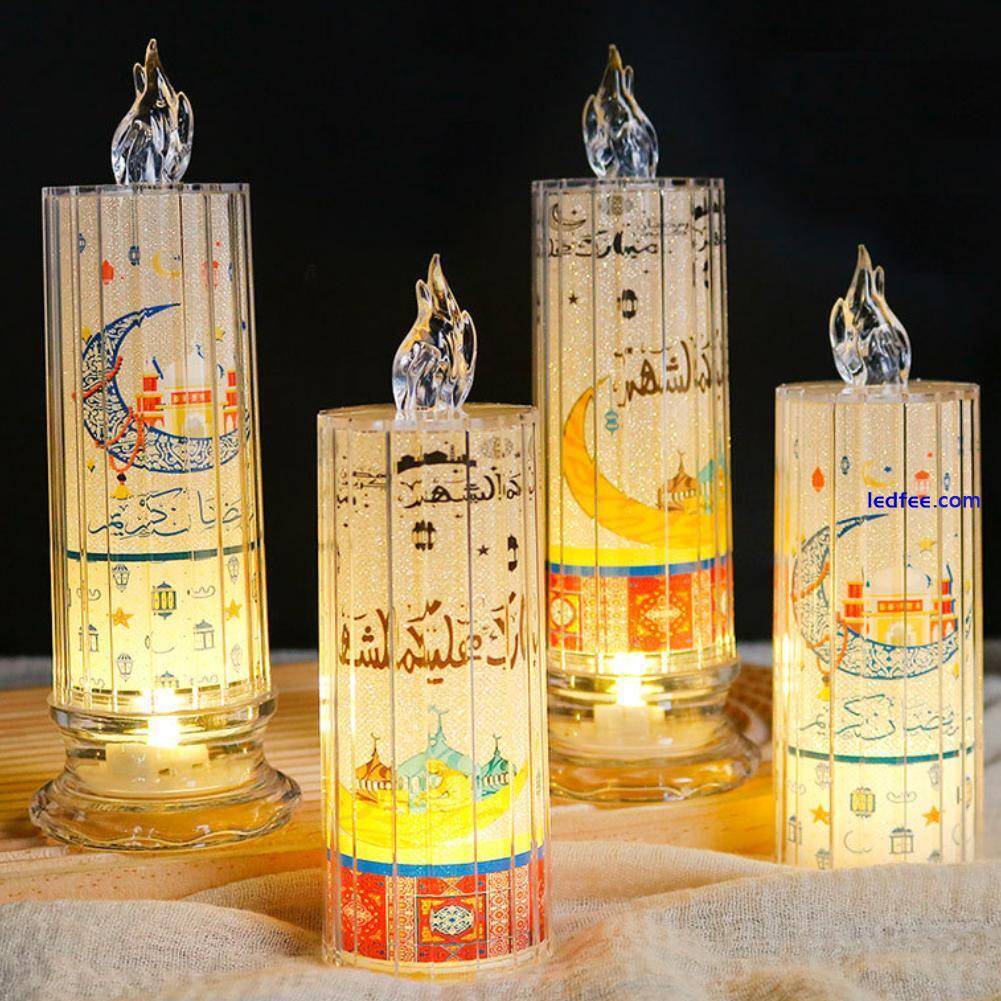 Flameless LED Candles Battery Operated Candles Middle East Festival Decoratio ,△ 2 