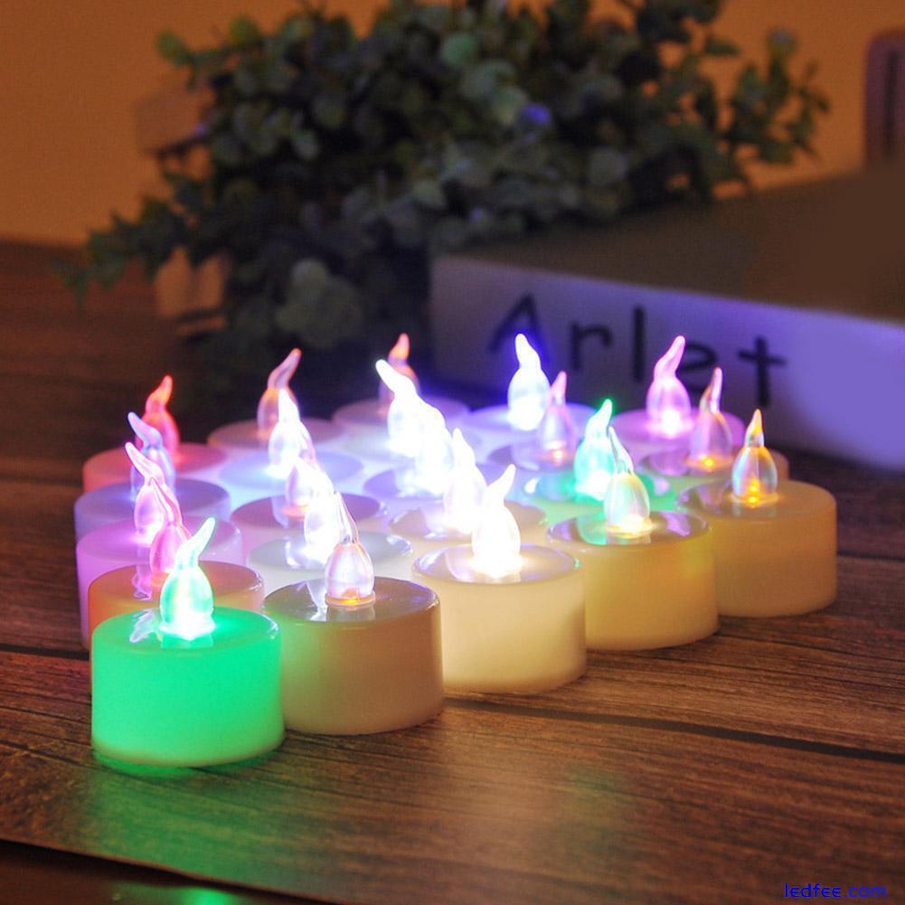 LED Candles Battery Operated Candles Batteries Lights Bright Flickering W9Z0 2 