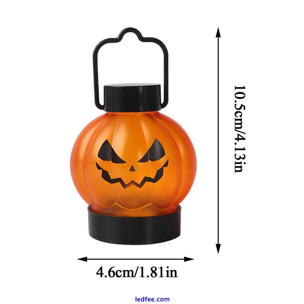 LED Pumpkin Tea Lights Flickering Candles Flameless For Halloween Decor J7X1 0 