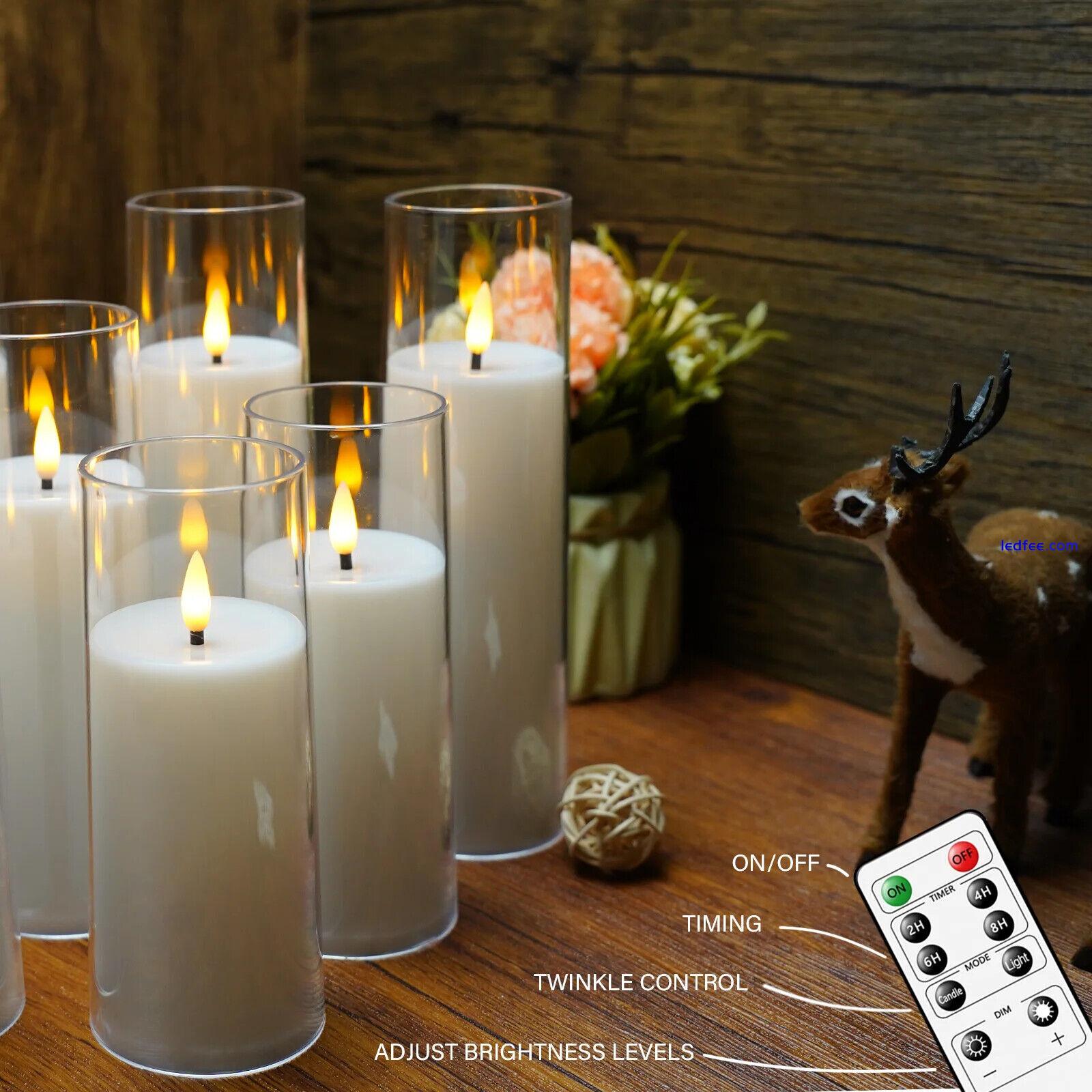   9pcs LED flameless candle lights simulate romantic wedding candles 1 