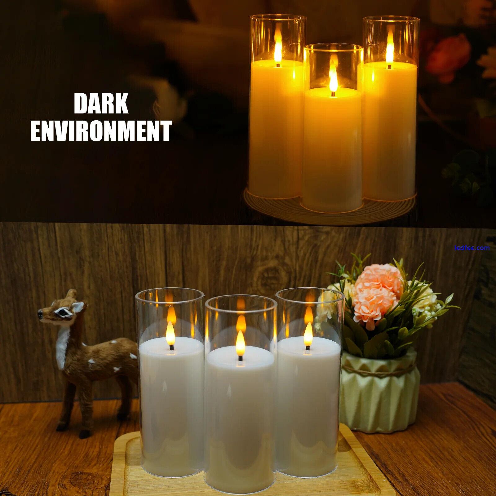   9pcs LED flameless candle lights simulate romantic wedding candles 2 