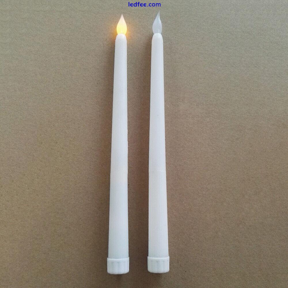 Uonlytech 6Pcs Flameless LED Tea Candles - White (No Battery) 2 