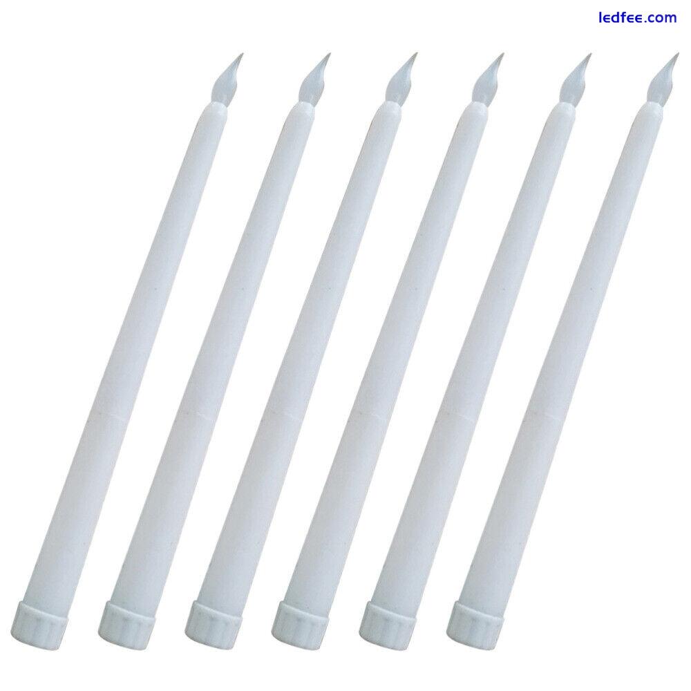 Uonlytech 6Pcs Flameless LED Tea Candles - White (No Battery) 1 
