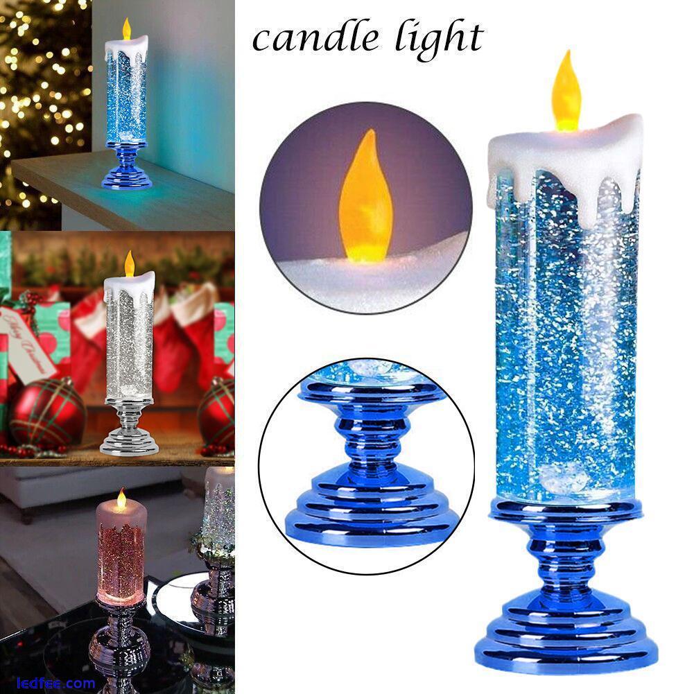 Flameless LED Taper Candles Battery Operated Christmas Tree Candle Lights 3 