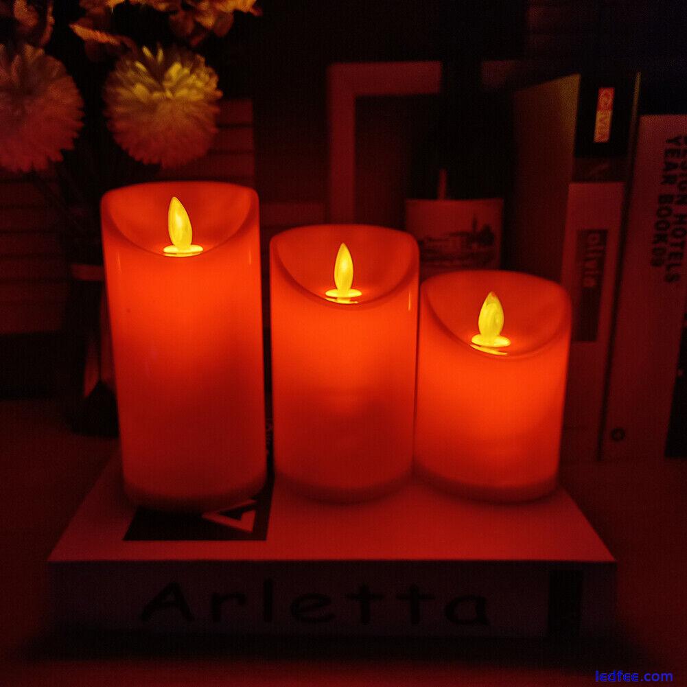 Flameless Led Candles Safety Candle Led Lightweight Home Decor (About 10cm) 1 