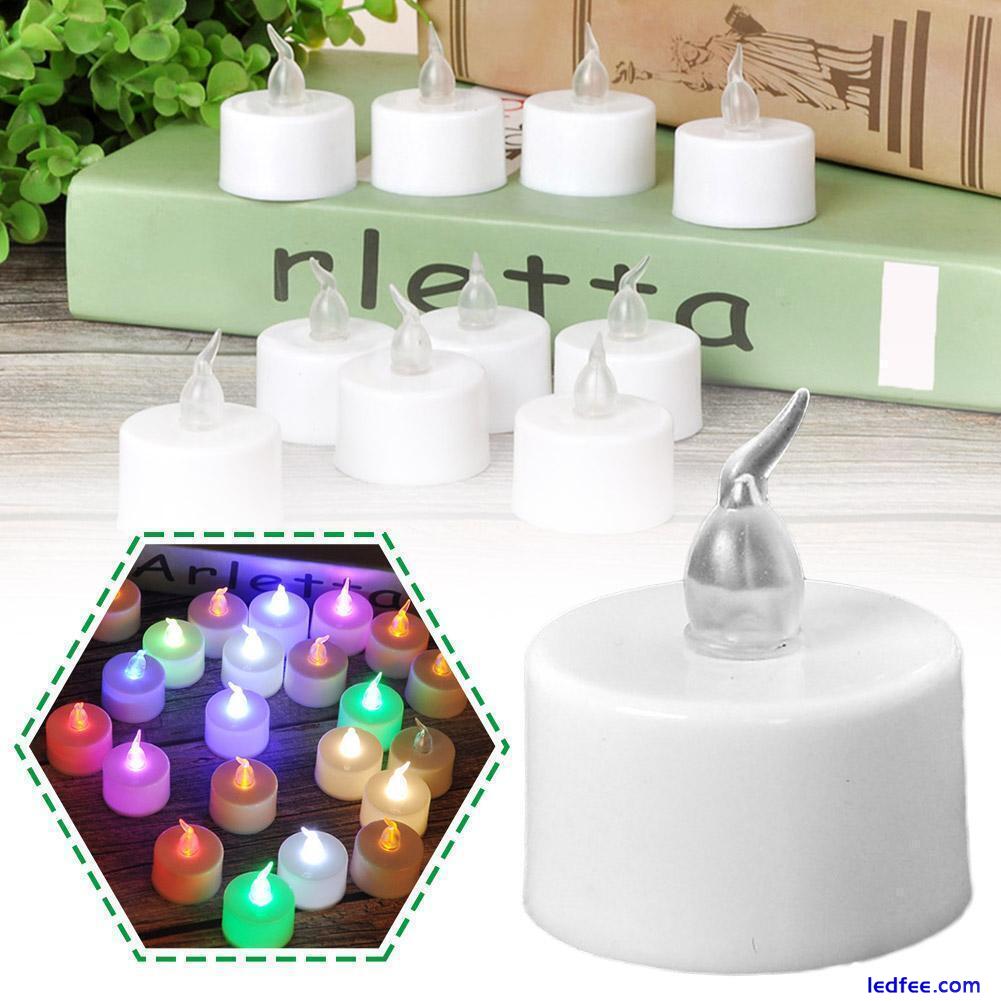 LED Flameless Tea Light Tealight Candle Wedding Decoration Battery Included Y6B9 3 