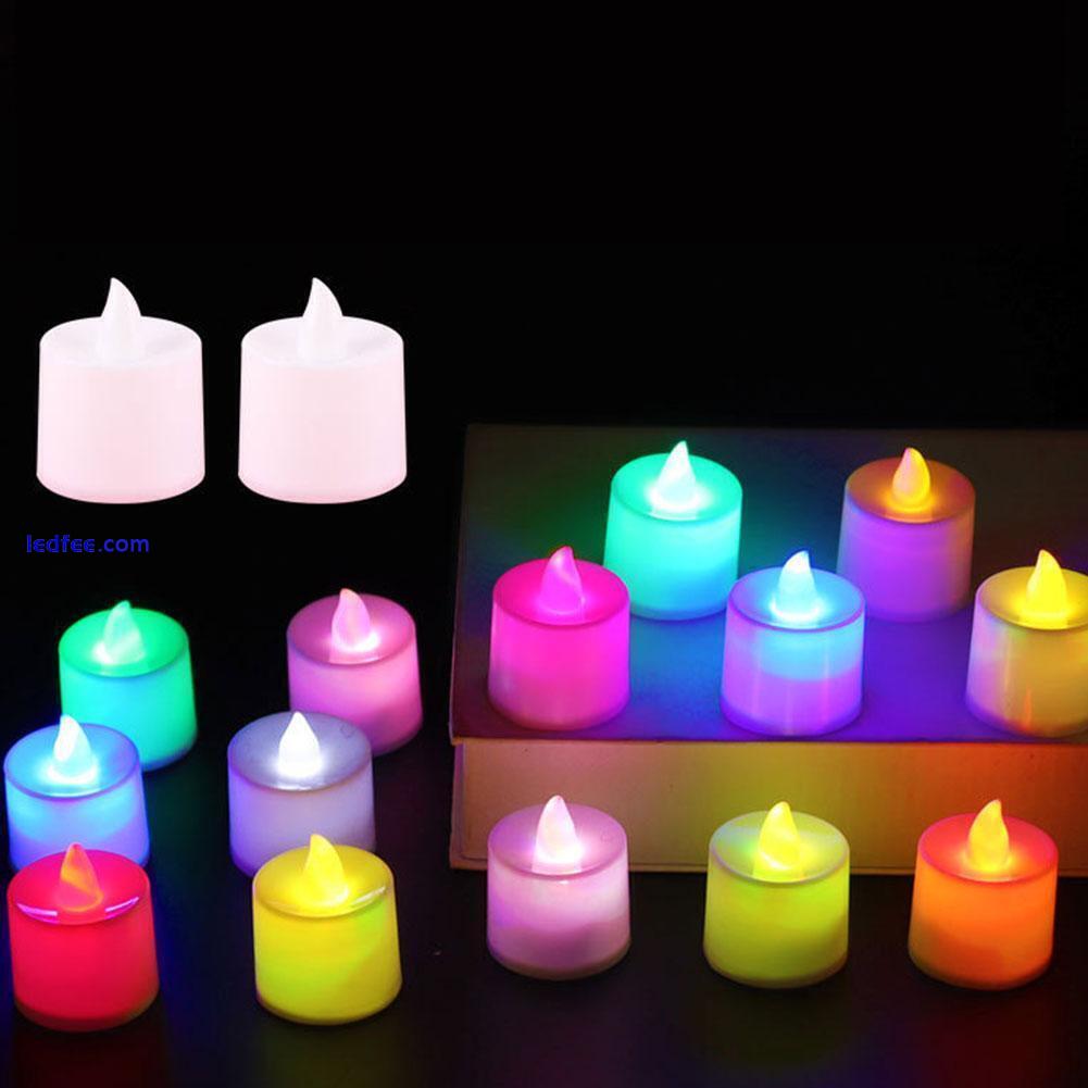 1x Battery Operated Flameless LED Candle Tea Lights Lamps Party Christmas P3H0 0 