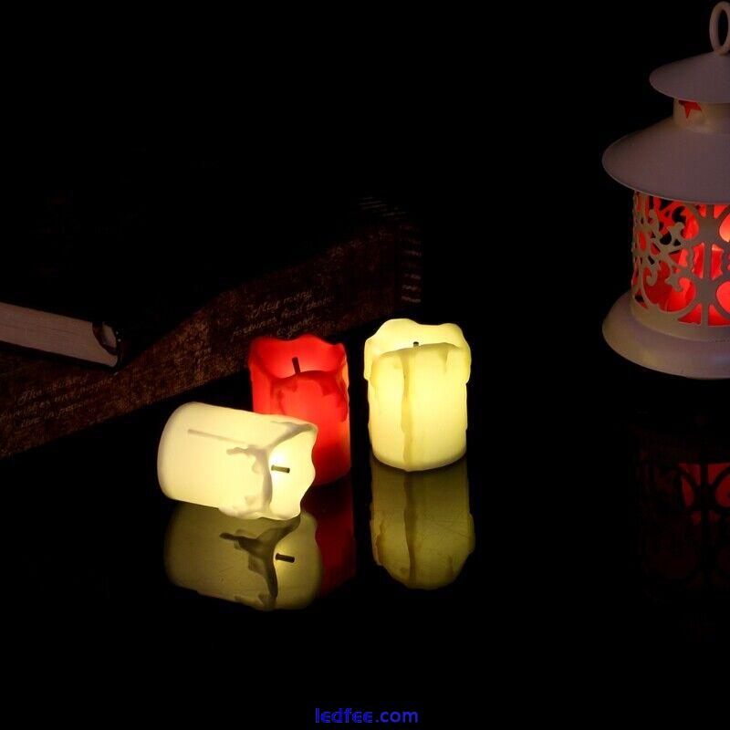 Flameless LED Electric Flickering Tea Light Candles Wedding Christmas Decoration 0 