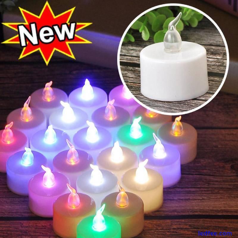 LED Flameless Tea Light Tealight Candle Wedding Decoration Included' I7E0 0 