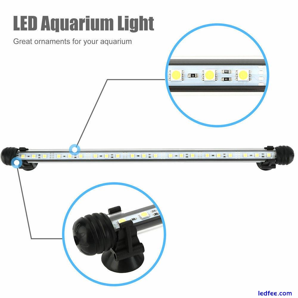 Aquarium Fish Tank LED Light Bar 5050SMD Submersible Light 37 CM 1 