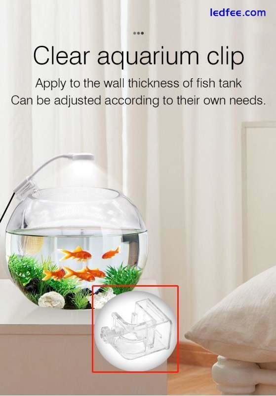 Aquarium LED Light USB Nano Fish Shrimp Tank Light Plants Plant Lamp Natural 4 