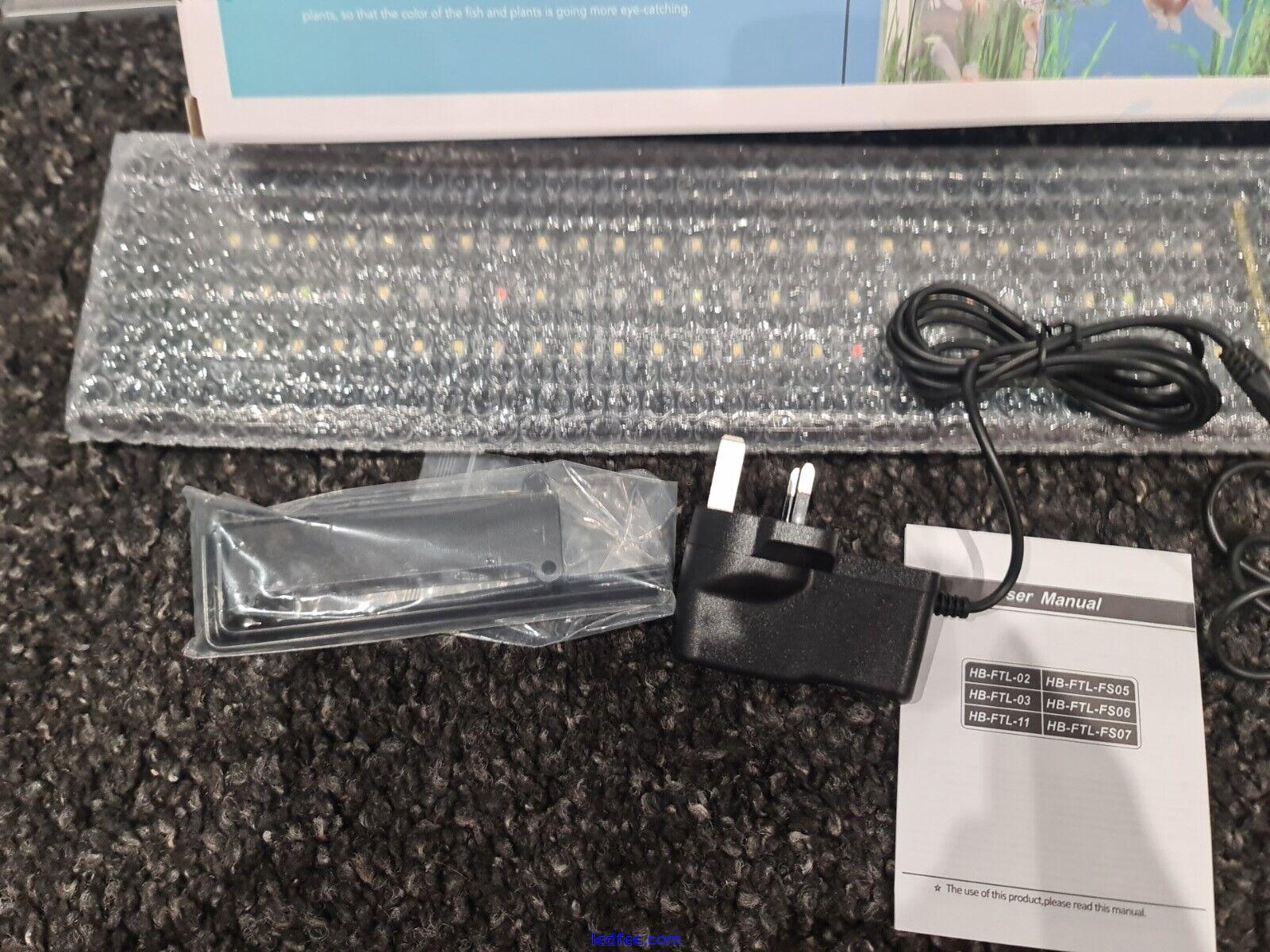 Honpal Led Aquarium Light, Full Spectrum Fish Tank Light, With Extendable... 4 