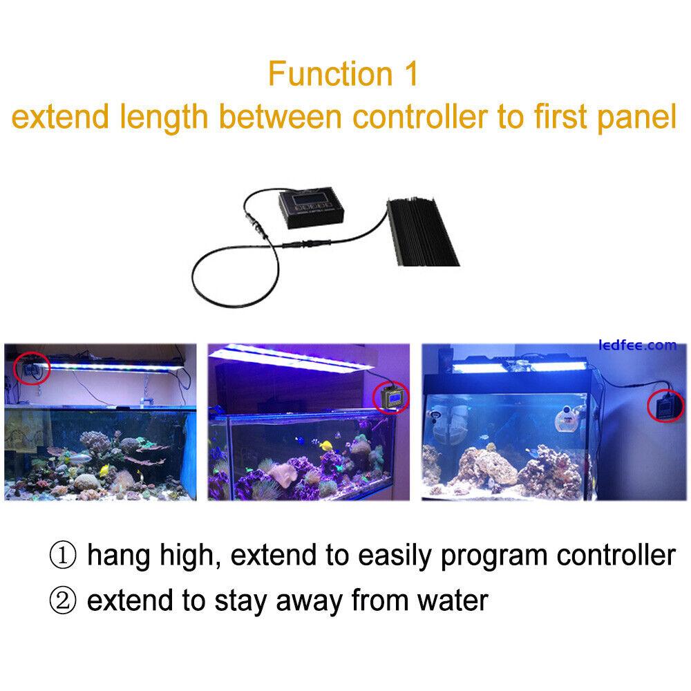 PopBloom Marine LED Aquarium Lighting Accessories Saltwater Reef Coral Fish Tank 1 