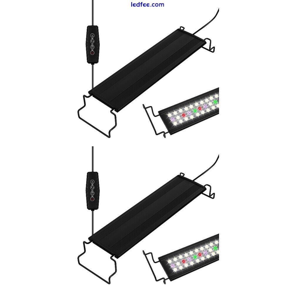  Led Aquarium Light Multi Modes Aquarium Lamp Household Fish Tank Lamp Fish Tank 3 