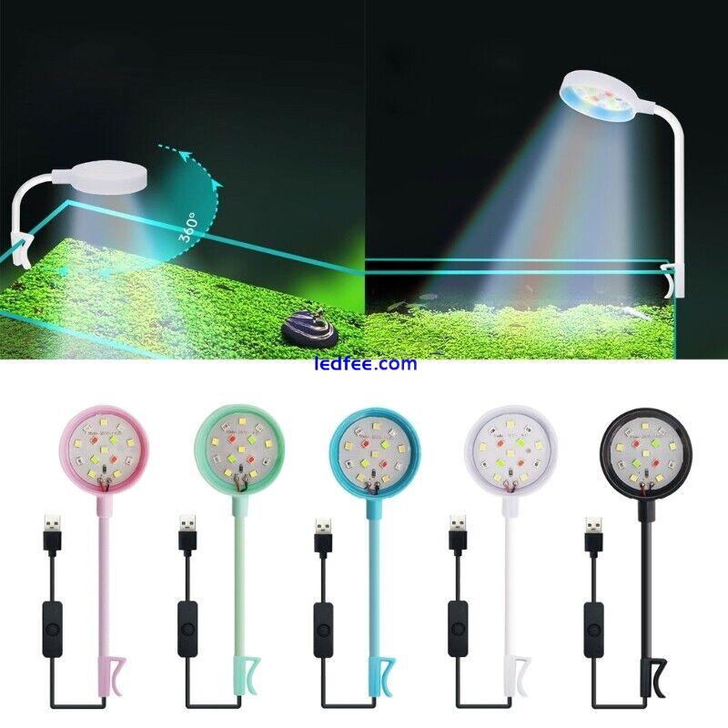 Aquarium Light Bar Led Fish Clip On Lamps Plant Growing Lighting Landscape 0 