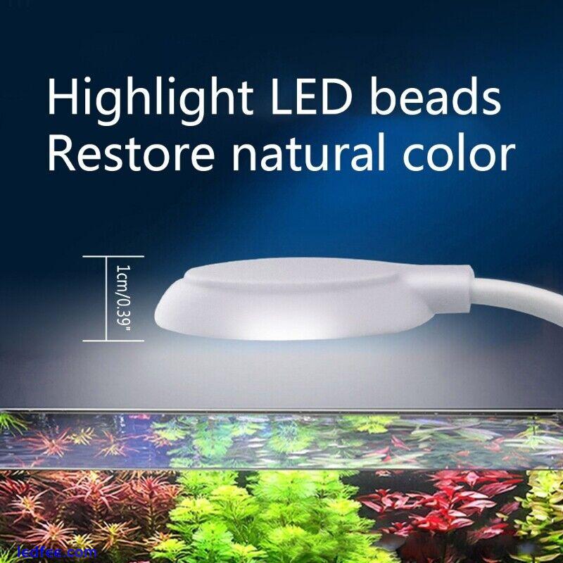 Aquarium LED Light 360-Degree Flexible to Adjust High Bright for Fish Tanks 4 