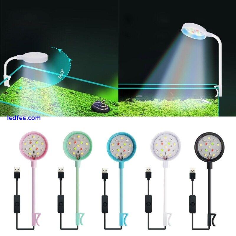 Aquarium Light Bar Led Fish Clip On Lamps Plant Growing Lighting Landscape 1 