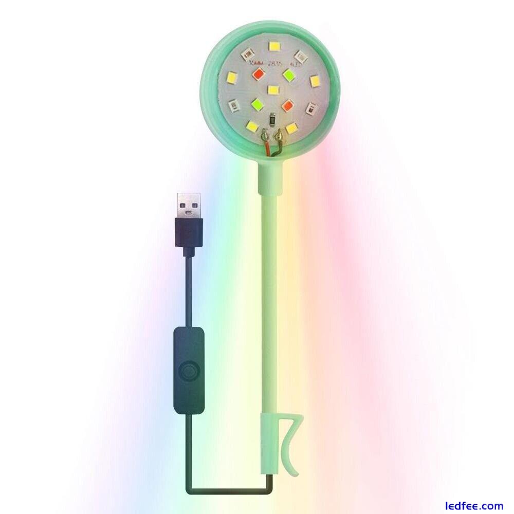 LED Aquarium Plant Light USB-Plug Fish Tank Lamp Aquarium Lamp  Living Room 4 