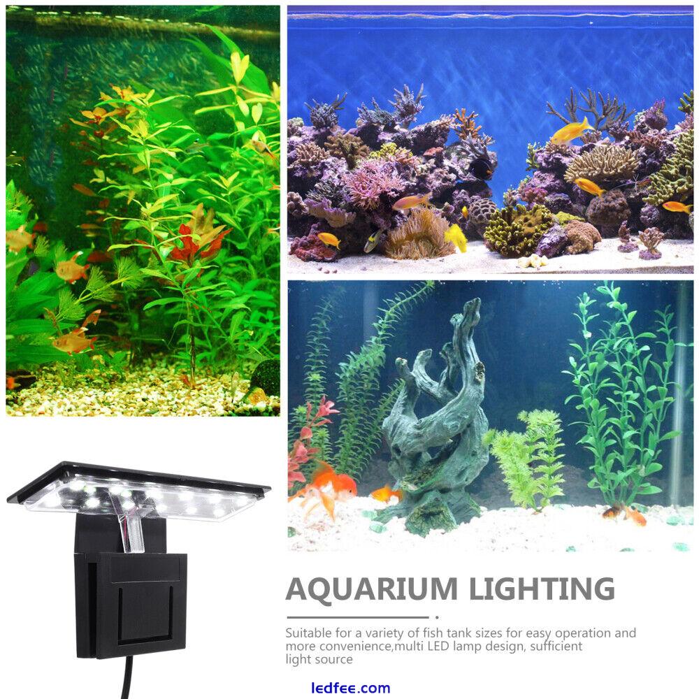 LED Aquarium Tank Light Clip-On Fish Tank Lamp Decoration Indoor Lighting 1 