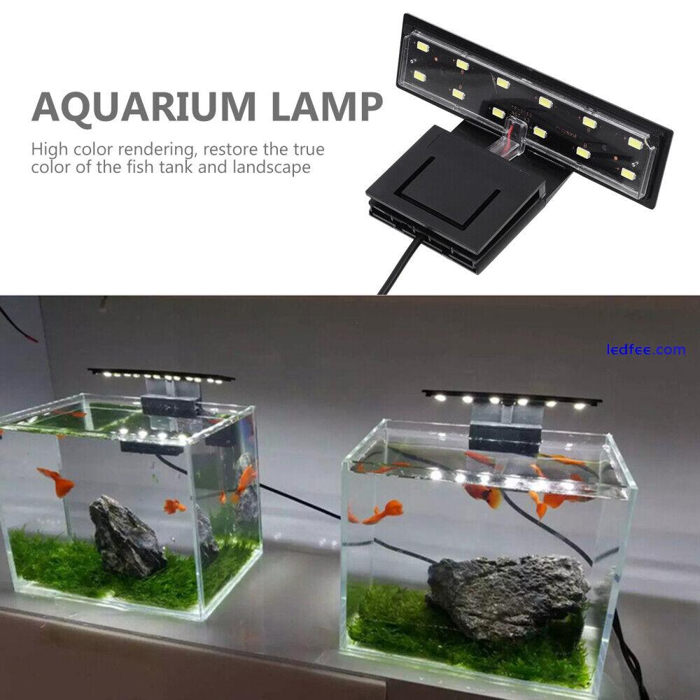 LED Aquarium Tank Light Clip-On Fish Tank Lamp Decoration Indoor Lighting 3 