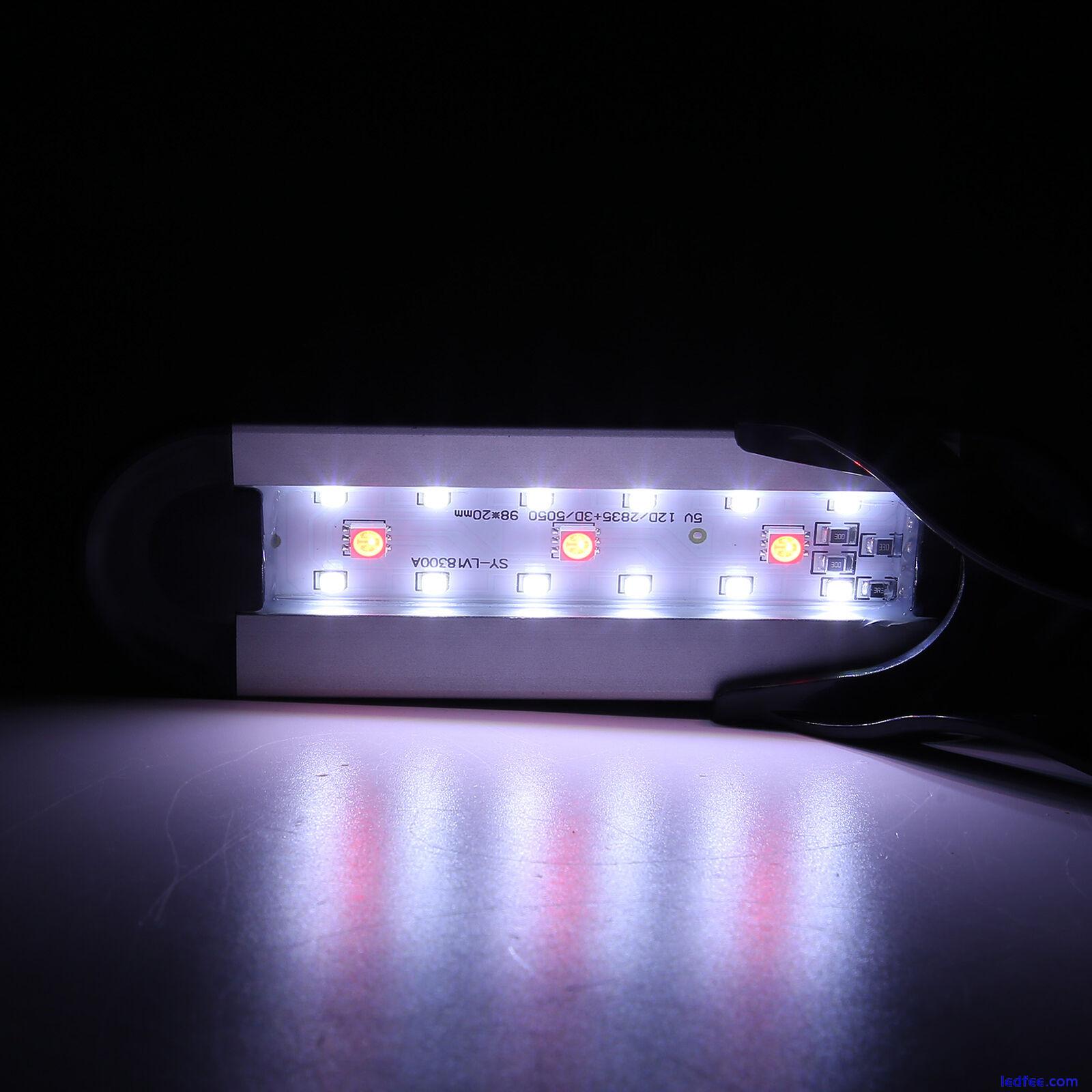 Aquarium Light Adjustable Full Spectrum LED Planted Fish Tank Clip Lamp For Hoi 1 