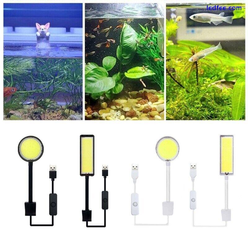 Saltwater Fish Tanks LED Aquarium Light Clip-on for Grow Coral Plant 0 