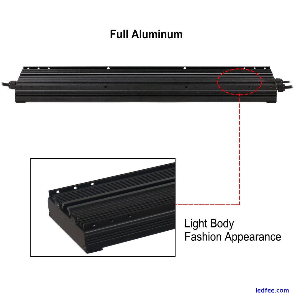 PopBloom LED Aquarium Light Freshwater Planted Aquarium Led Fish Tank Lighting 2 