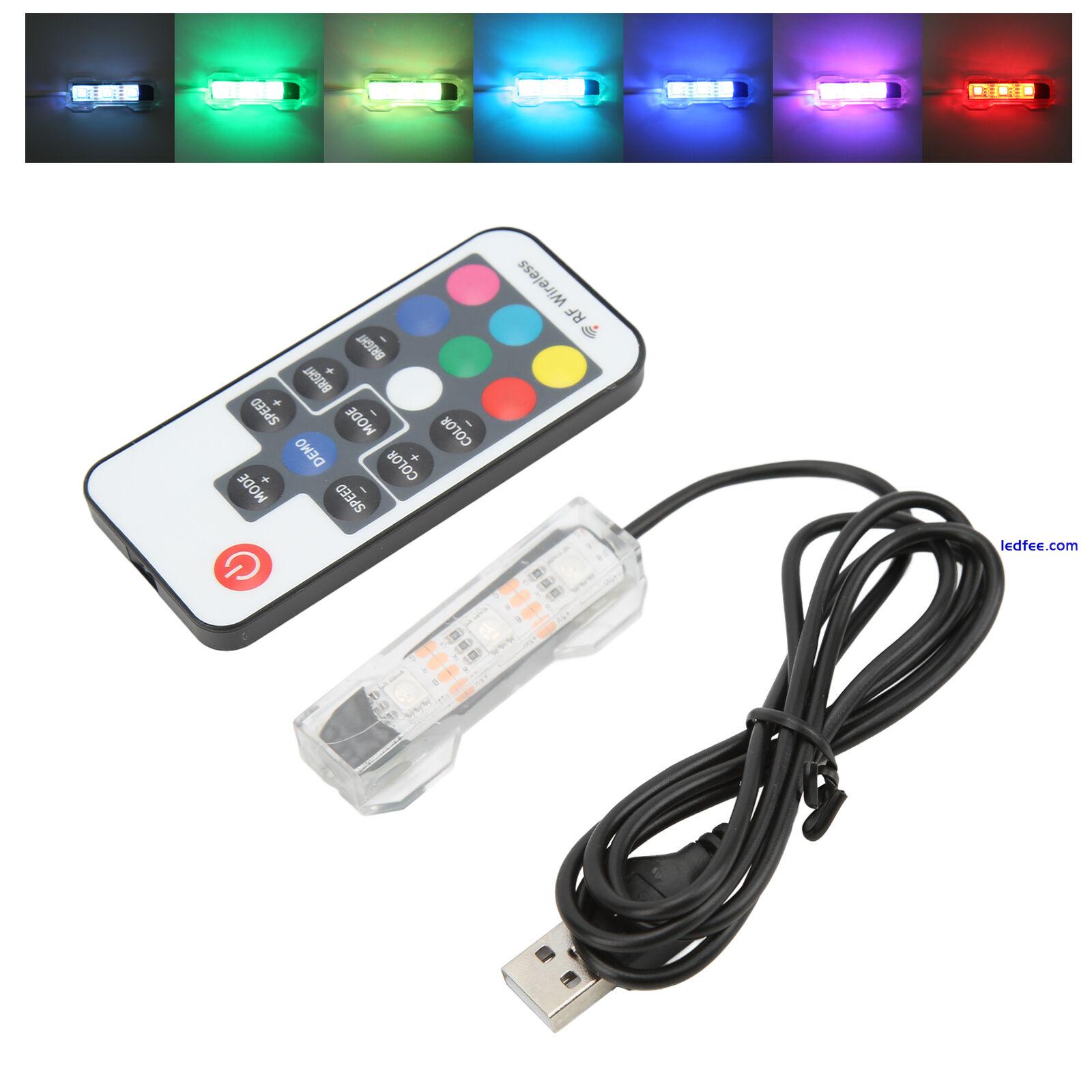 Black Line LED Aquarium Light Micro Landscape Fish Tank Remote Control Light Sg5 4 