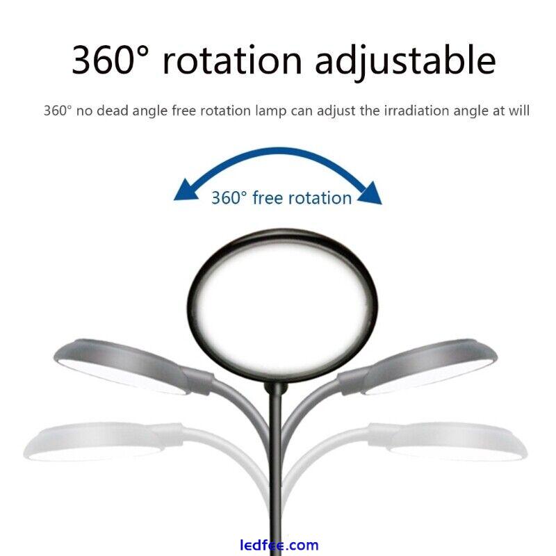 Aquarium LED Light 360-Degree Adjust No Radiation Simple Design Clamp Lamps 3 