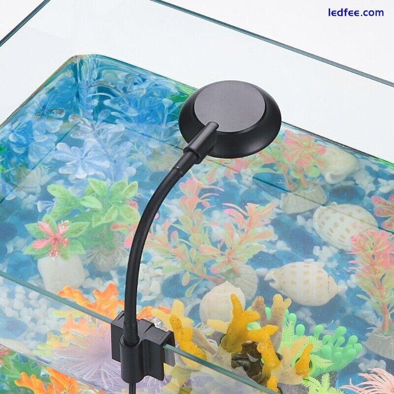 Aquarium LED Light 360-Degree Adjust No Radiation Simple Design Clamp Lamps 1 