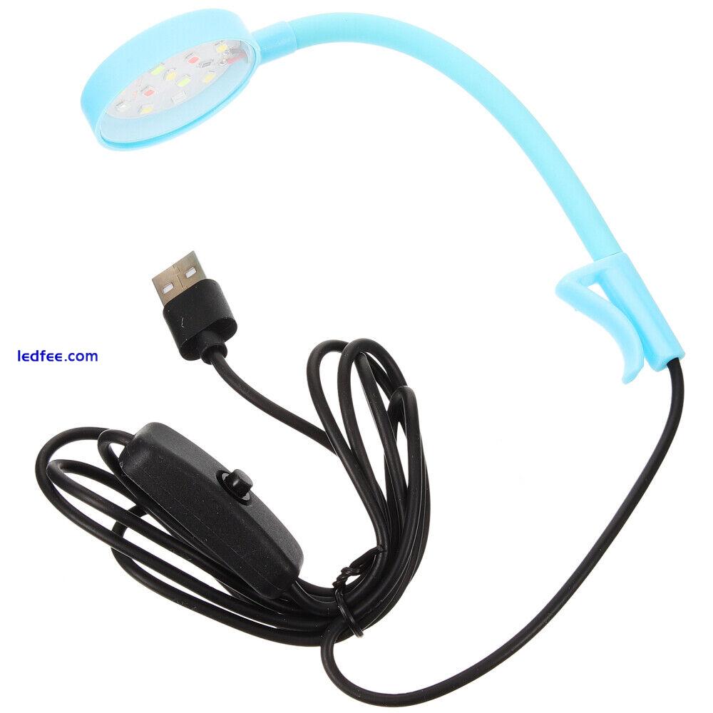 Clamp-type Aquarium LED Lamp USB Type Fish Tank Light Household Fish Tank Lamp 0 