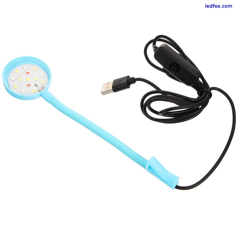 Clamp-type Aquarium LED Lamp USB Type Fish Tank Light Household Fish Tank Lamp 4 