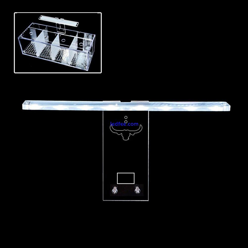 Aquarium Light Fish Tank LED Lamp Clip-On Bracket Light Acrylic USB Aqua Plant 5 