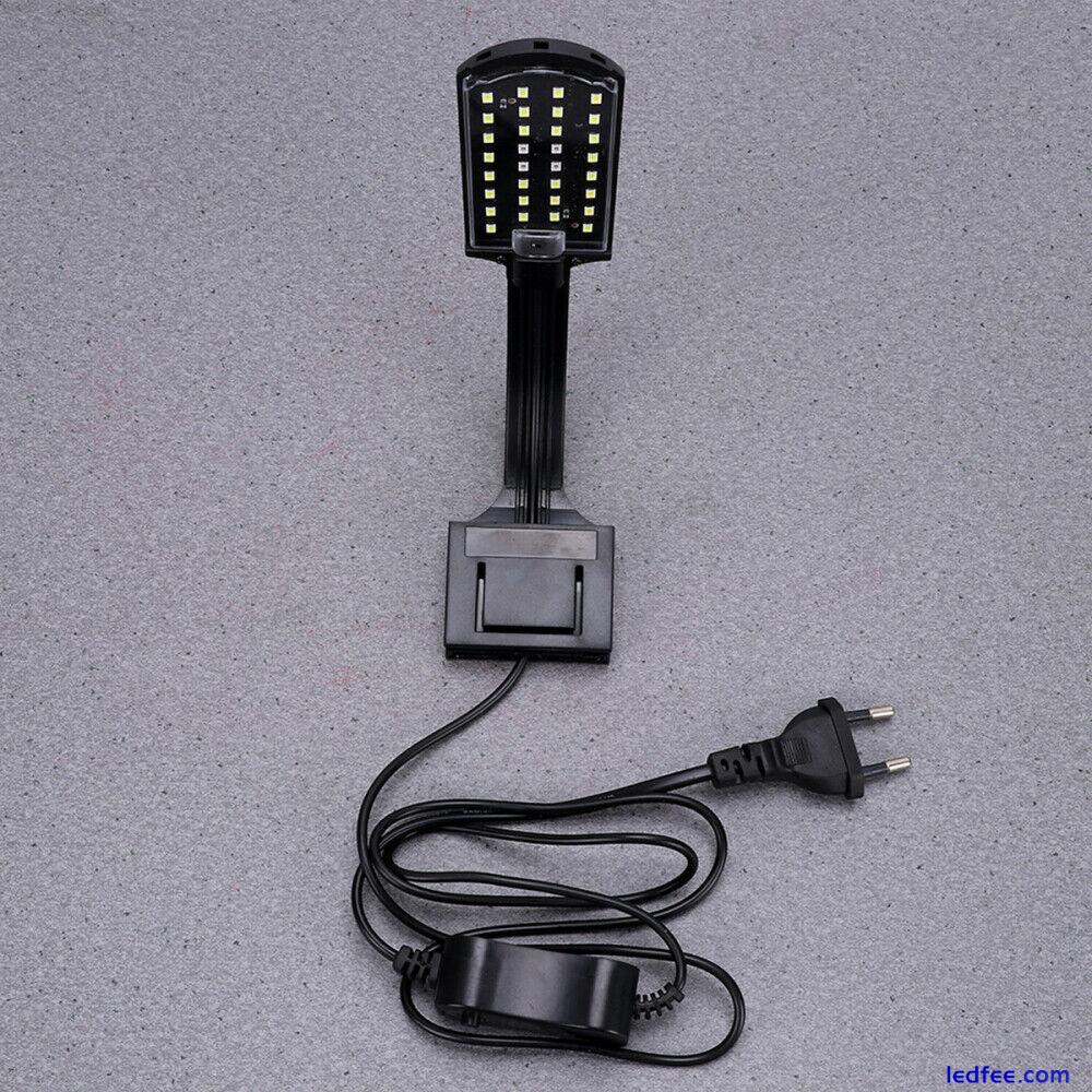  LEDs Aquarium Light Aquatic Plant Lamp Waterproof Clip-on Lamp Fish Tank Light 2 