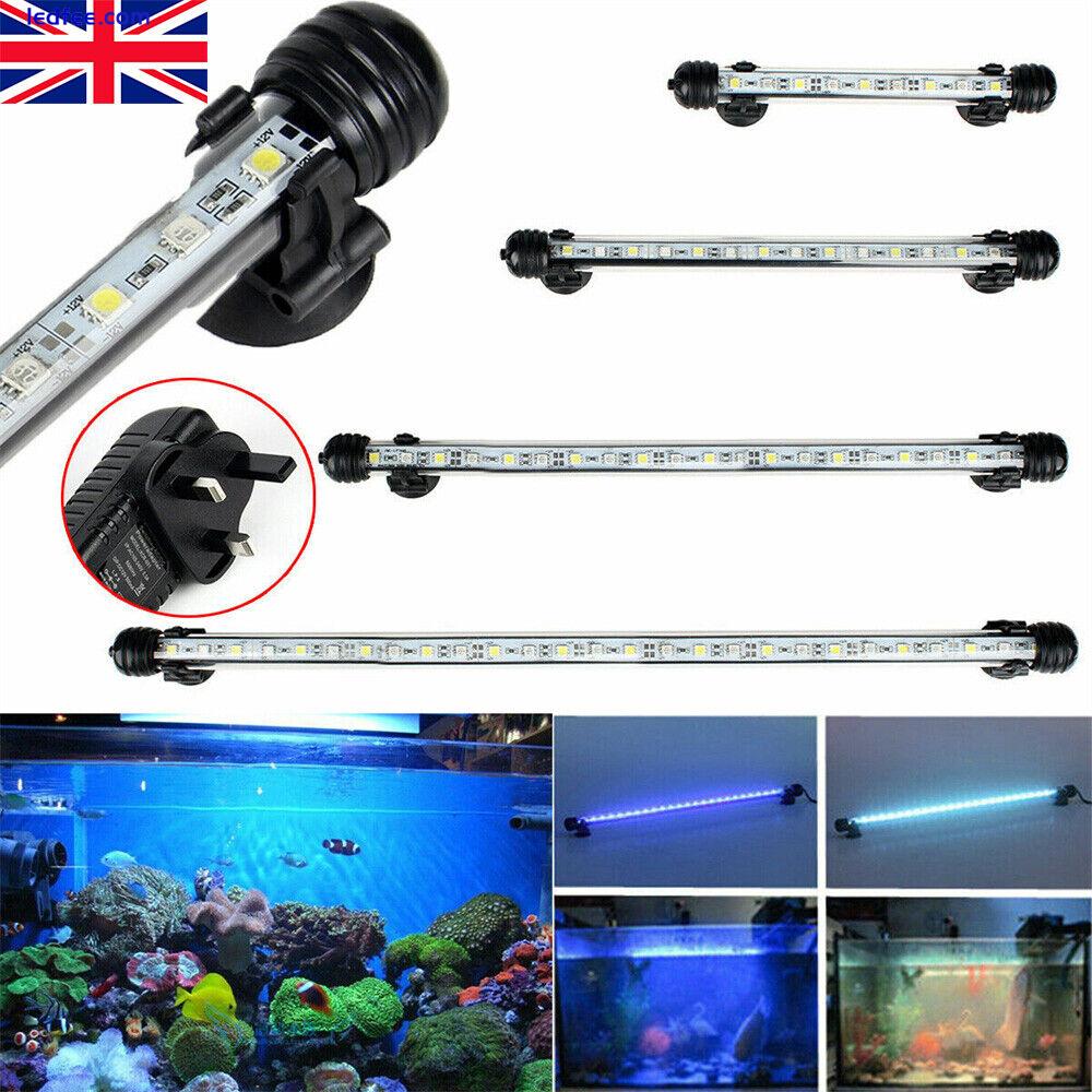 Aquarium Fish Tank Pond 5050 LED Strip RGB Lights Bar Lamp Submersible Light 0 